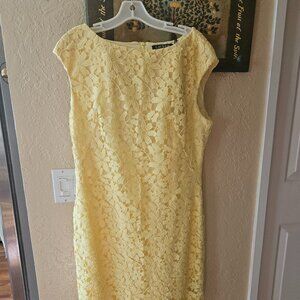New Ralph Lauren Cotton Lace Dress